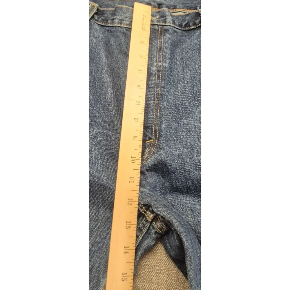 Levi's 550 men's denim blue jeans 42x30 Cotton medium wash classic western ranch